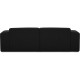 EMBA LUXURY- Meva 3-seater Sofa Black