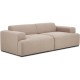 EMBA LUXURY- Meva Three Seater Sofa Stone Color