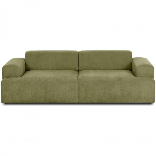 EMBA LUXURY- Meva Three Seater Sofa Green