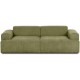 EMBA LUXURY- Meva Three Seater Sofa Green