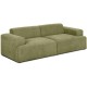 EMBA LUXURY- Meva Three Seater Sofa Green