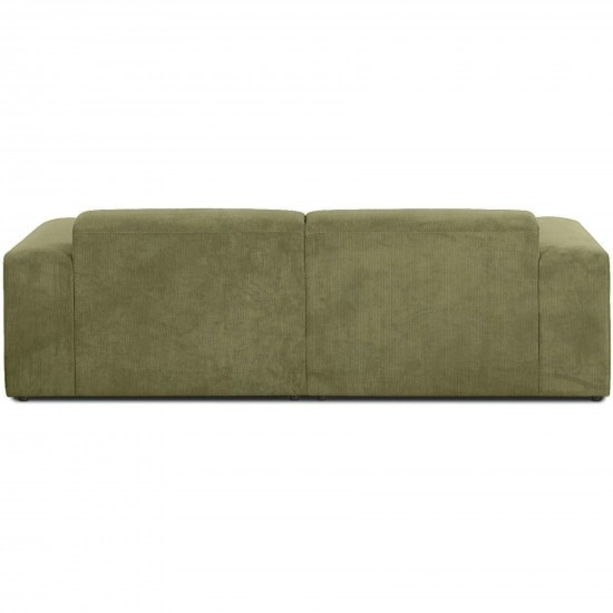 EMBA LUXURY- Meva Three Seater Sofa Green