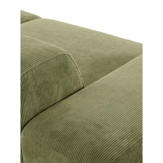 EMBA LUXURY- Meva Three Seater Sofa Green