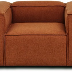 EMBA LUXURY- Brown Milano Modular jigsaw puzzle armchair