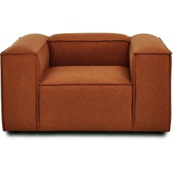 EMBA LUXURY- Brown Milano Modular jigsaw puzzle armchair