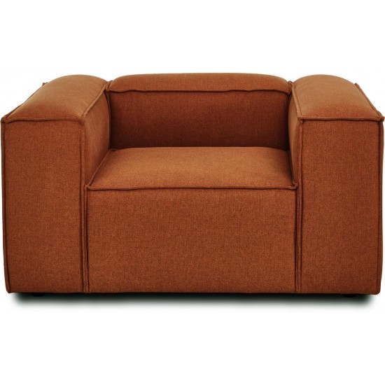 EMBA LUXURY- Brown Milano Modular jigsaw puzzle armchair