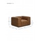 EMBA LUXURY- Brown Milano Modular jigsaw puzzle armchair