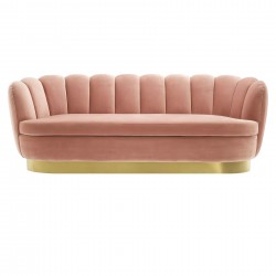 EMBA LUXURY-Mira Three Seat Sofa Pink