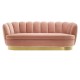 EMBA LUXURY-Mira Three Seat Sofa Pink