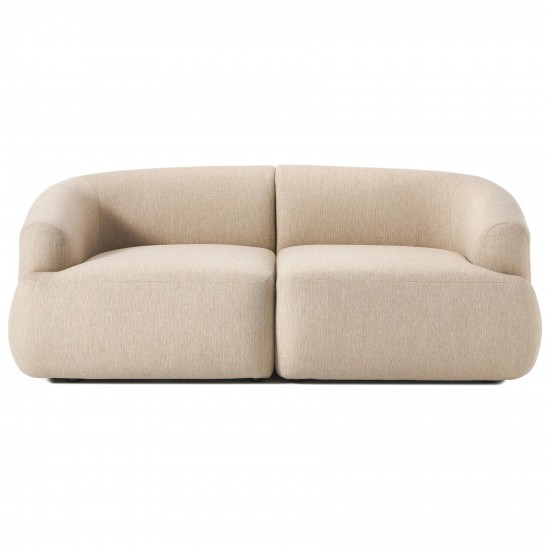 EMBA LUXURY- Fashion Double Sofa Beige