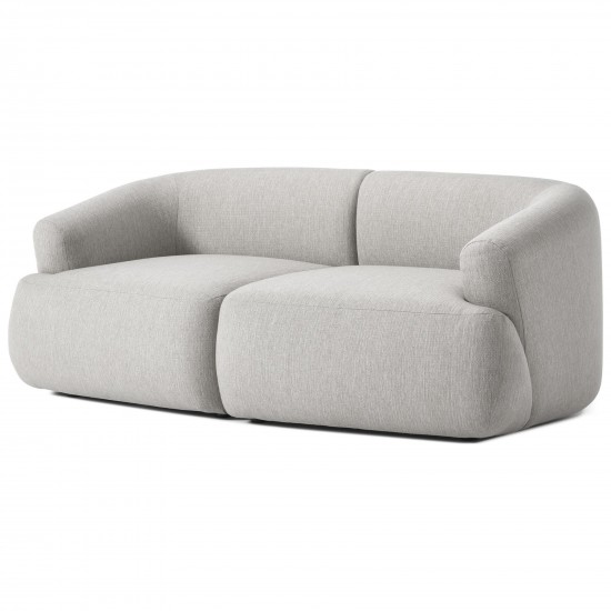 EMBA LUXURY- Fashion Double Sofa Gray