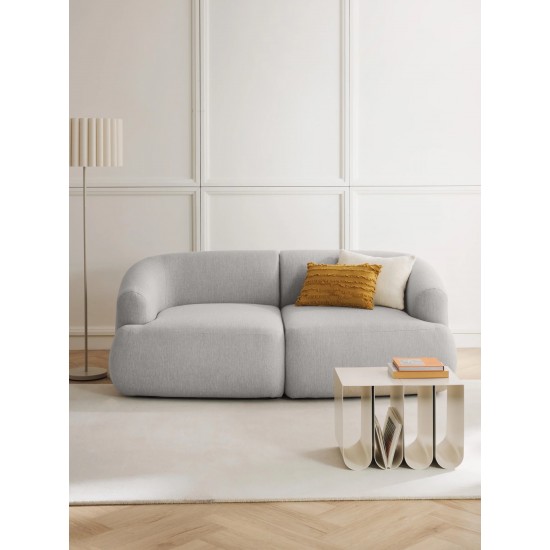 EMBA LUXURY- Fashion Double Sofa Gray