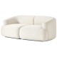 EMBA LUXURY-Moda Double Sofa Cream