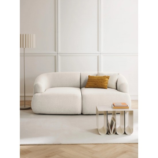 EMBA LUXURY-Moda Double Sofa Cream