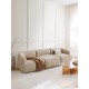 EMBA LUXURY-Fashion Three Seater Sofa Beige