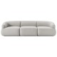 EMBA LUXURY-Fashion Three Seater Sofa Gray