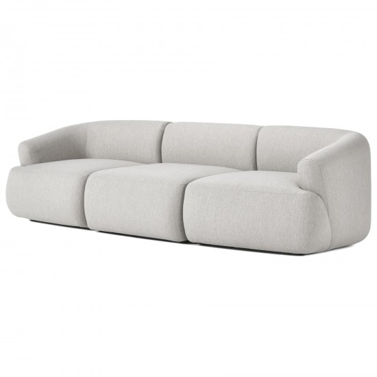 EMBA LUXURY-Fashion Three Seater Sofa Gray