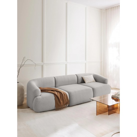 EMBA LUXURY-Fashion Three Seater Sofa Gray