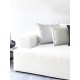 EMBA LUXURY- Meva Double Sofa Cream