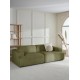 EMBA LUXURY- Meva Three Seater Sofa Green