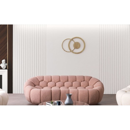 Emba LUXURY Petek Tedy 3-Seat Sofa