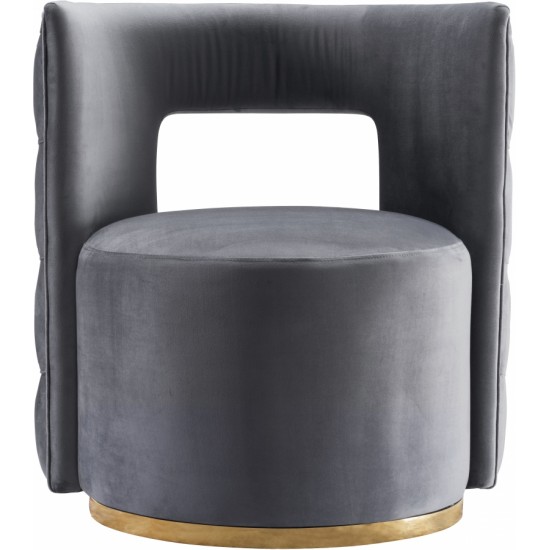 EMBA LUXURY-Rabi quilted armchair with hollow back