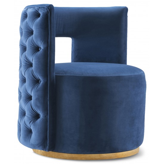 EMBA LUXURY-Rabi quilted armchair with hollow back