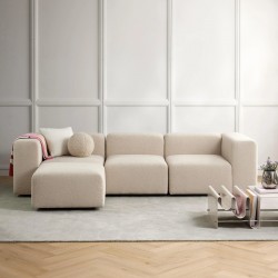 EMBA LUXURY-Salda Plus Corner Teddy Beige