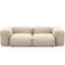 EMBA LUXURY-Soma Three-Seat Sofa Beige Striped