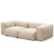 EMBA LUXURY-Soma Three-Seat Sofa Beige Striped