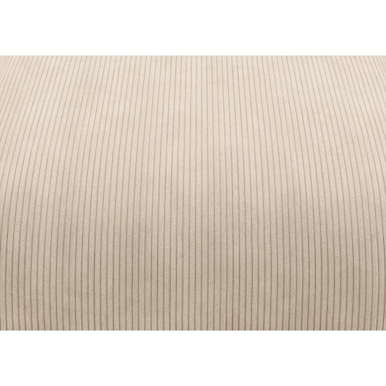 EMBA LUXURY-Soma Big Corner Sofa Beige Striped