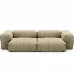 EMBA LUXURY-Soma Four-Seat Sofa Khaki Striped