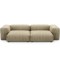 EMBA LUXURY-Soma Four-Seat Sofa Khaki Striped