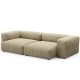 EMBA LUXURY-Soma Four-Seat Sofa Khaki Striped