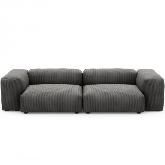 EMBA LUXURY-Soma Four-Seat Sofa Anthracite