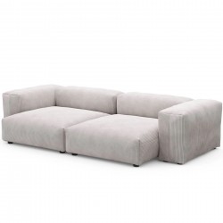 EMBA LUXURY-Soma Four-Seat Sofa Platinum Striped