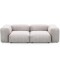 EMBA LUXURY-Soma Three Seater Sofa Platinum Striped