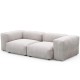 EMBA LUXURY-Soma Three Seater Sofa Platinum Striped