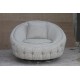 EMBA LUXURY- 360 Rotating Babyface Fabric Quilted Tesla Bergere